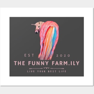 Unicorns Are Real at the Funny Farmily Posters and Art